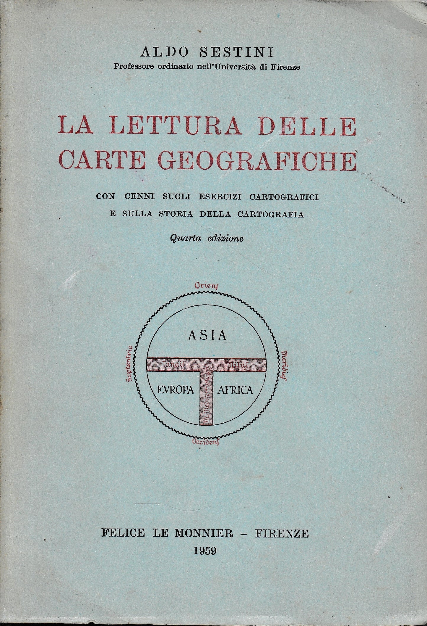 La lettura delle carte geografiche - copertina