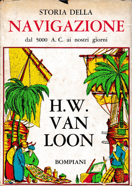 Storia della navigazione dal 5000 a. C. ai nostri giorni - copertina
