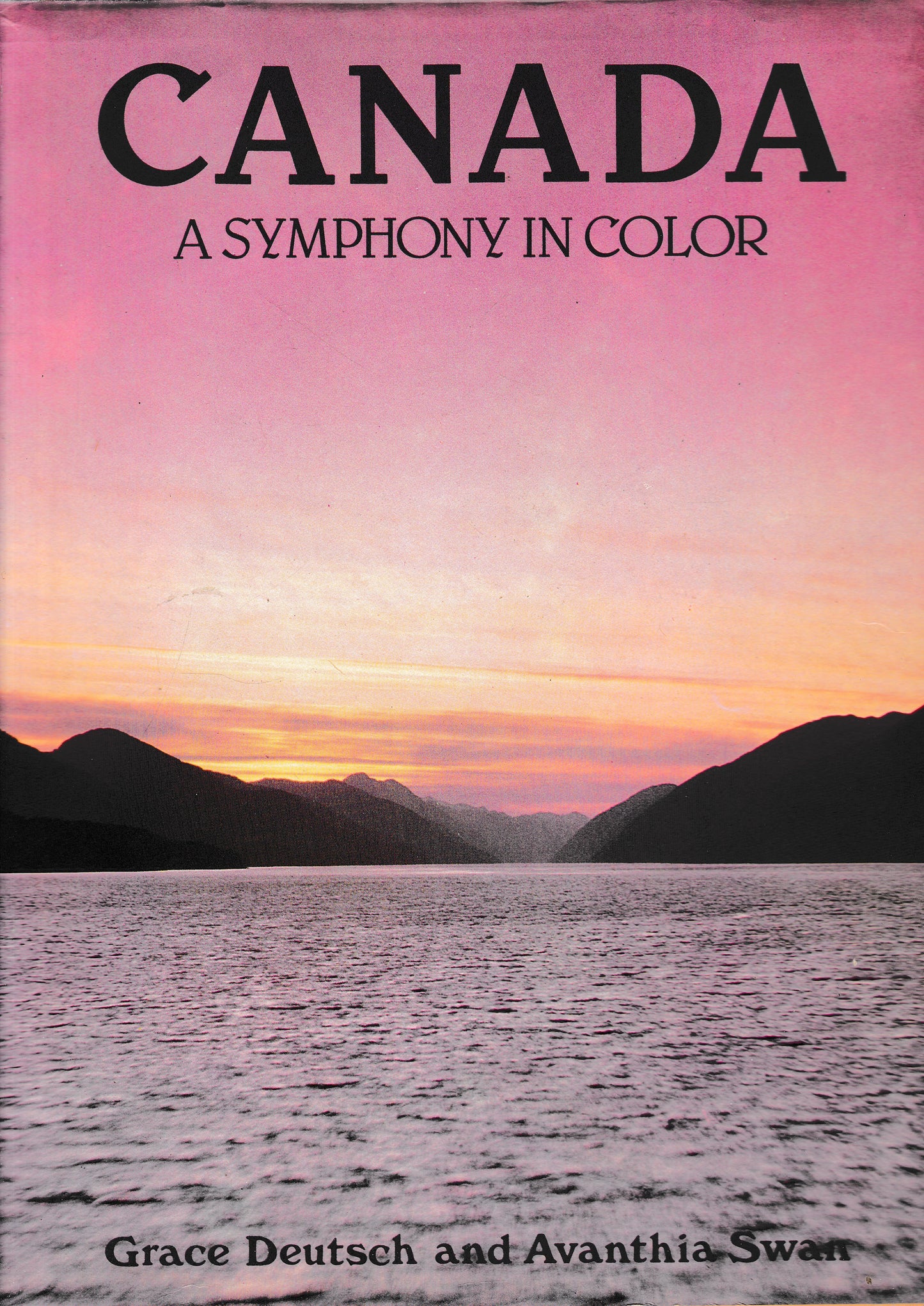 Canada A Symphony in Color - copertina