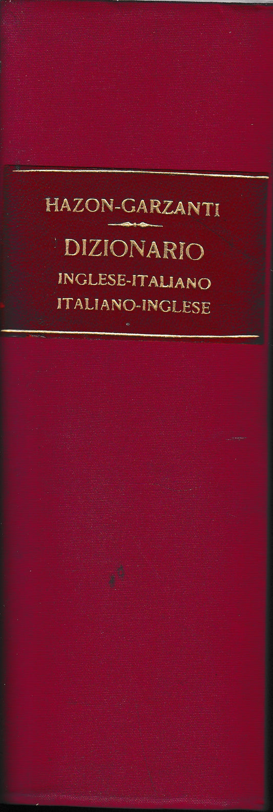 Il nuovo dizionario Hazon-Garzanti. Inglese-Italiano Italiano-Inglese - copertina