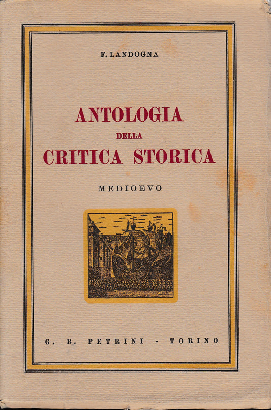 Antologia della critica storica. Medioevo - copertina