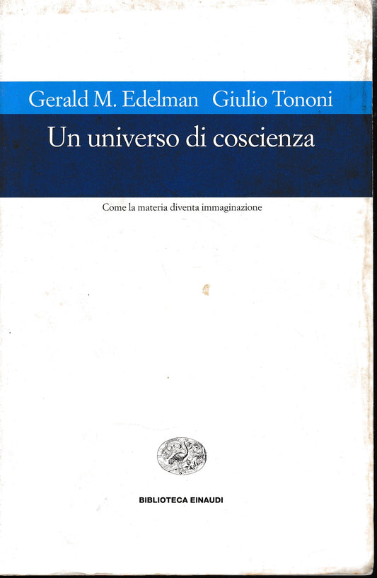 Un universo di coscienza. Come la materia diventa immaginazione - copertina