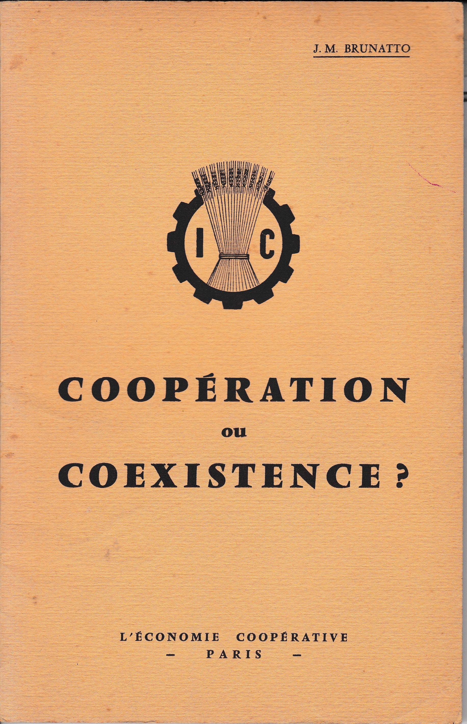 Cooperation ou Coexistence? - copertina