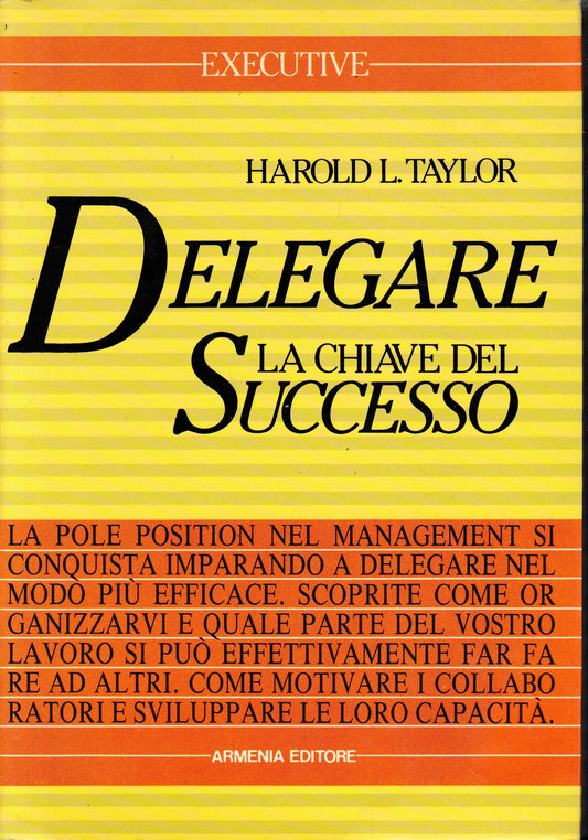 Delegare. La chiave del successo - copertina