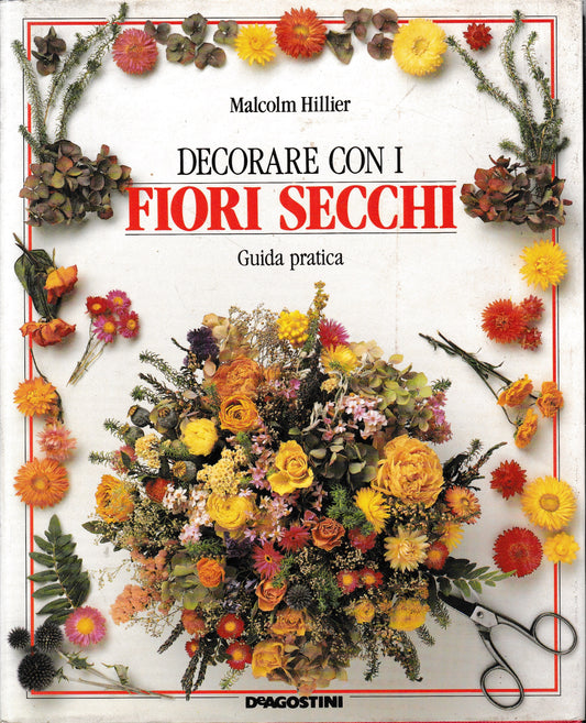 Decorare con i fiori secchi - copertina