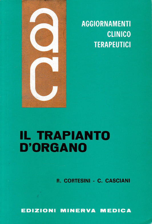 Aggiornamenti Clinico Terapeutici. Il trapianto d'organo - copertina