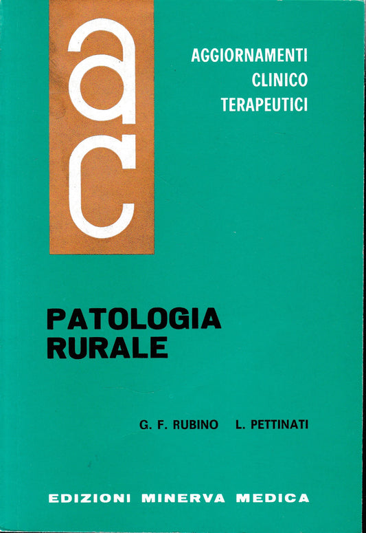 Aggiornamenti Clinico Terapeutici. Patologia Rurale - copertina
