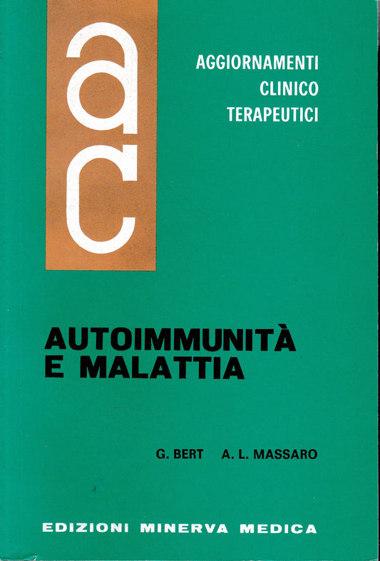 Aggiornamenti Clinico Terapeutici. Autoimmunità e malattia - copertina