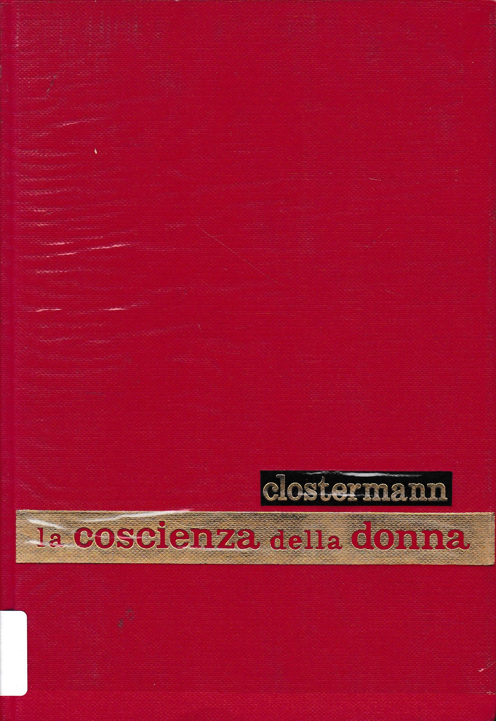 La coscienza della donna - copertina