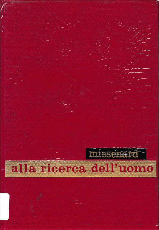 Alla ricerca dell'uomo - copertina
