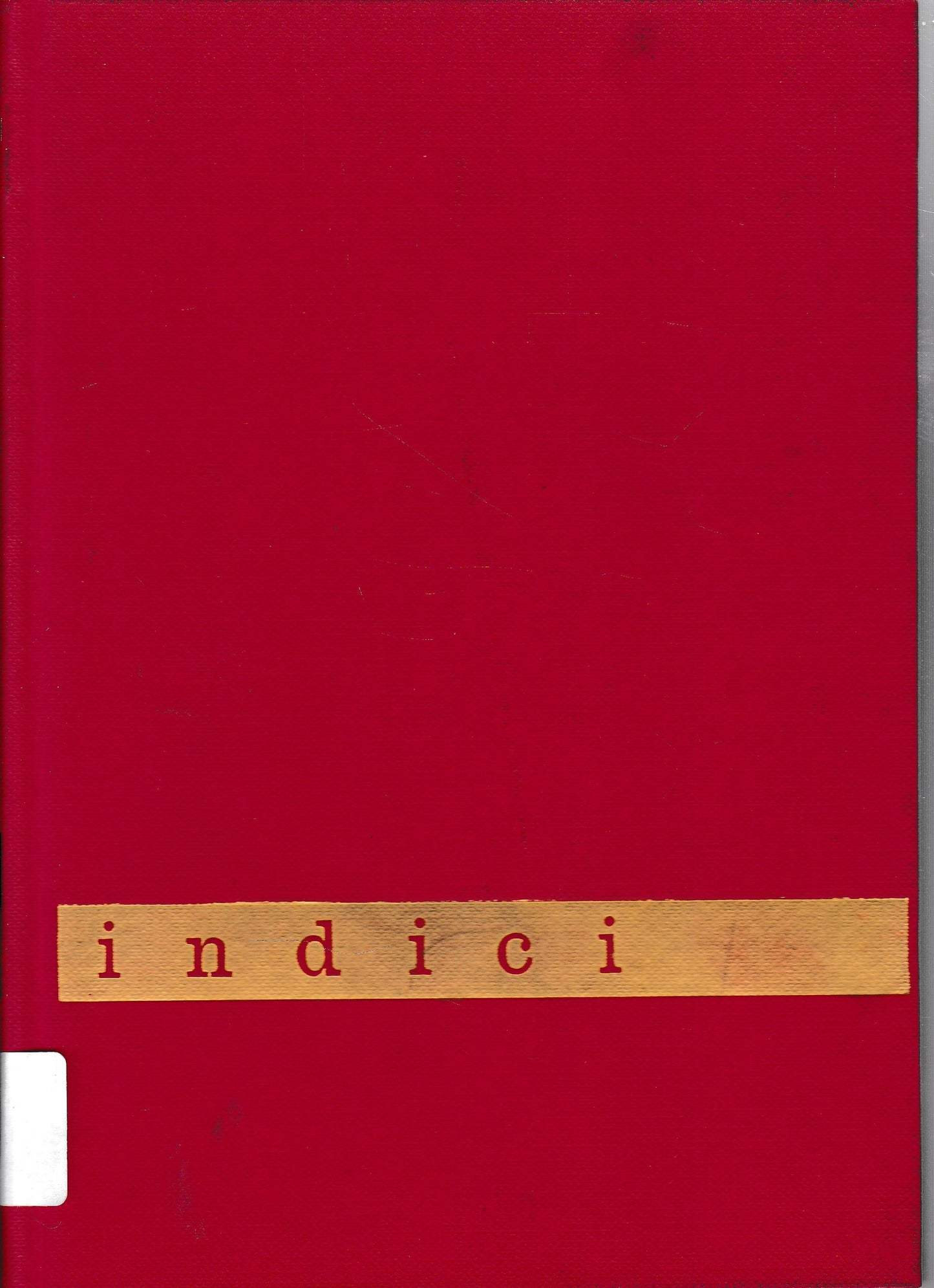 Indici - copertina