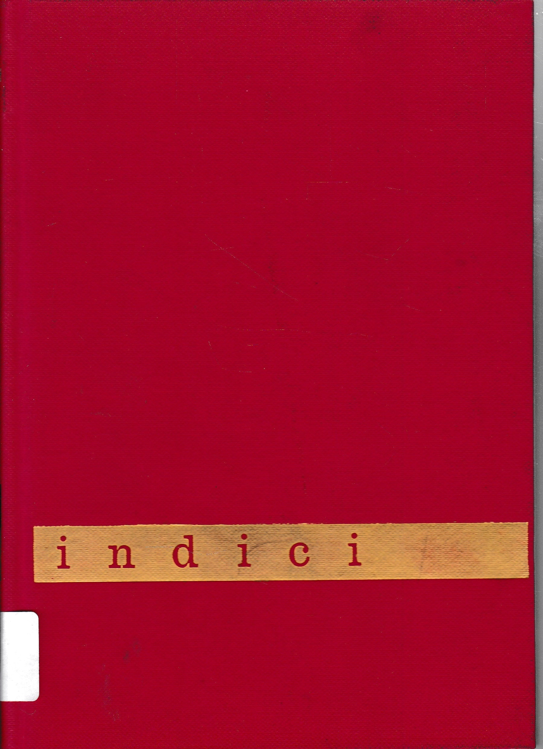 Indici - copertina