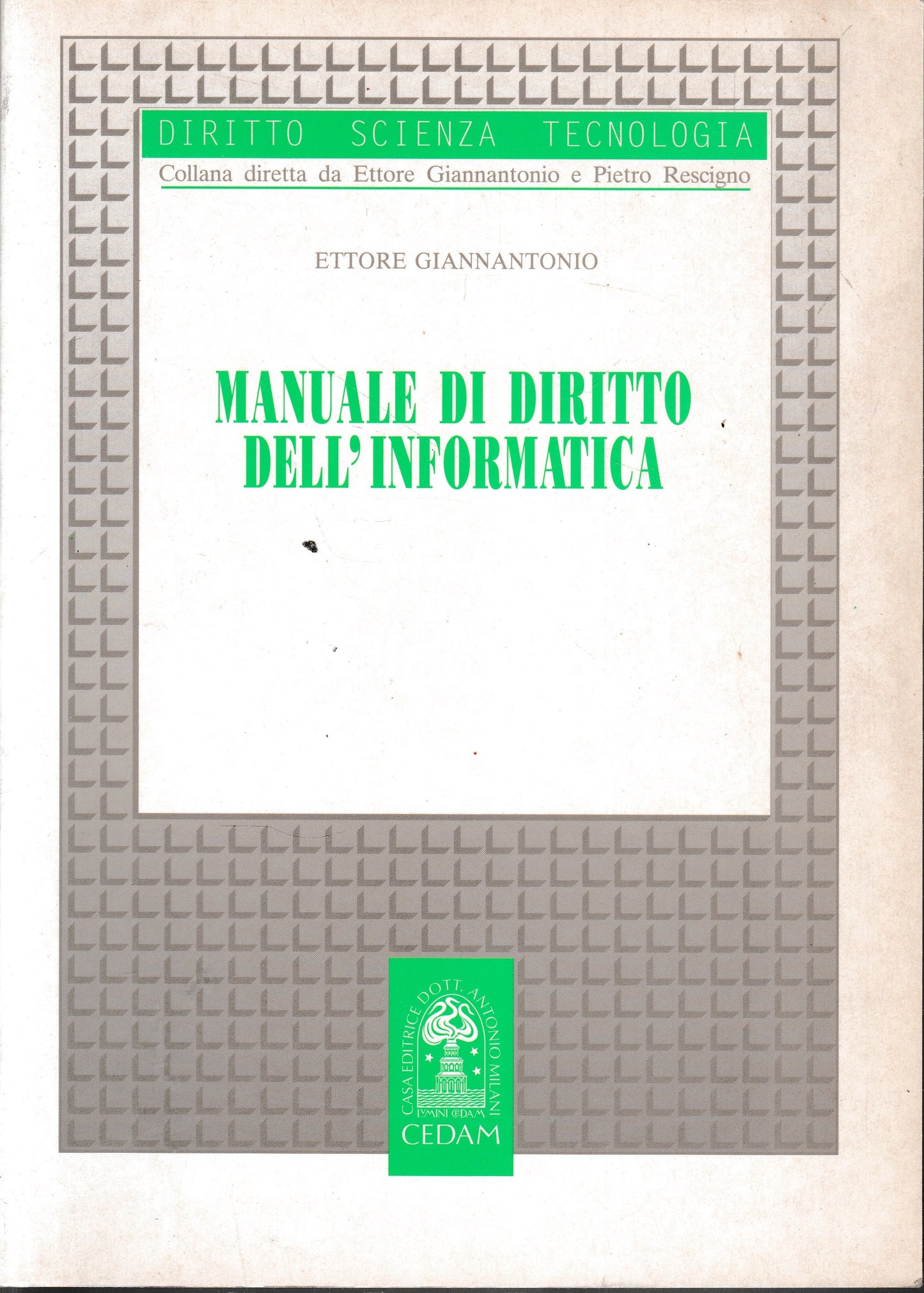 Manuale di diritto dell'informatica - copertina