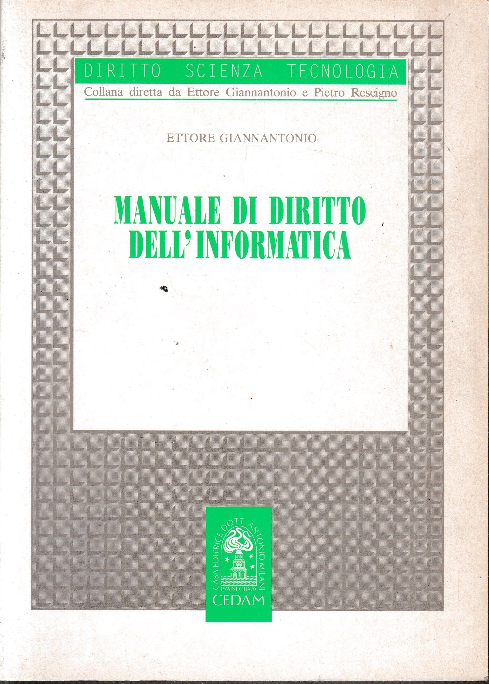 Manuale di diritto dell'informatica - copertina