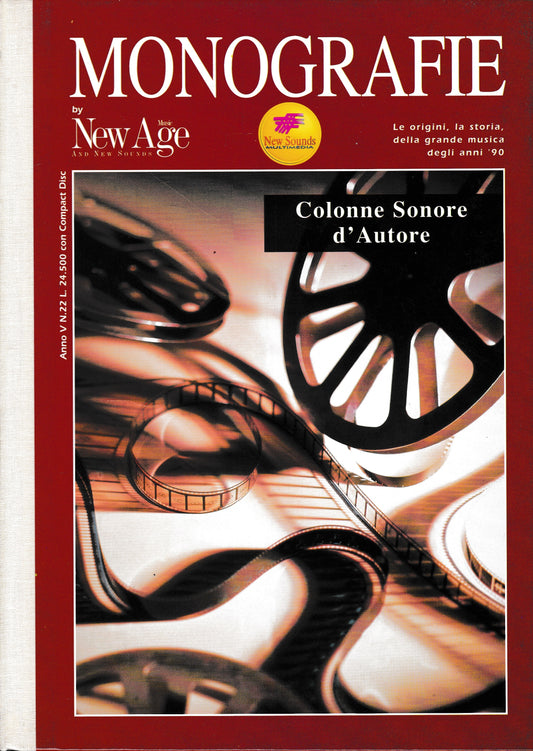 Monografie. Supplemento di New Age Music and New Sounds.  Anno V - n.22 - 1997. Colonne Sonore d'Autore - copertina