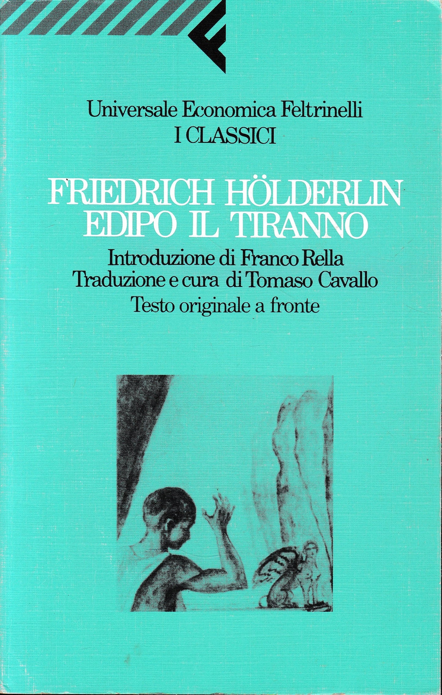 Edipo il tiranno. Testo originale a fronte - copertina