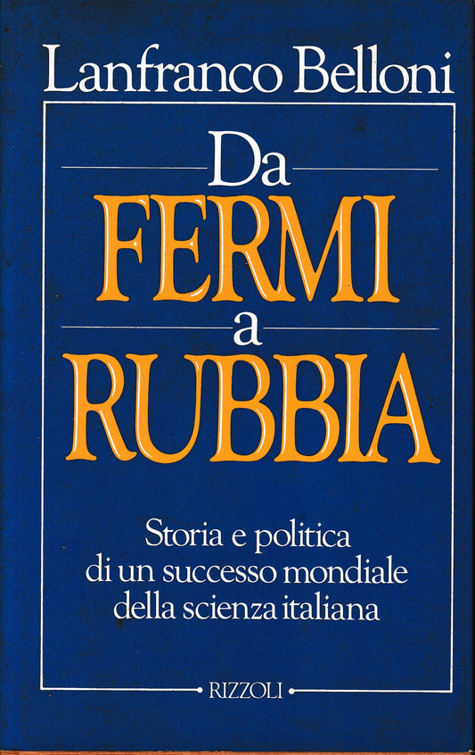 Da Fermi a Rubbia - copertina
