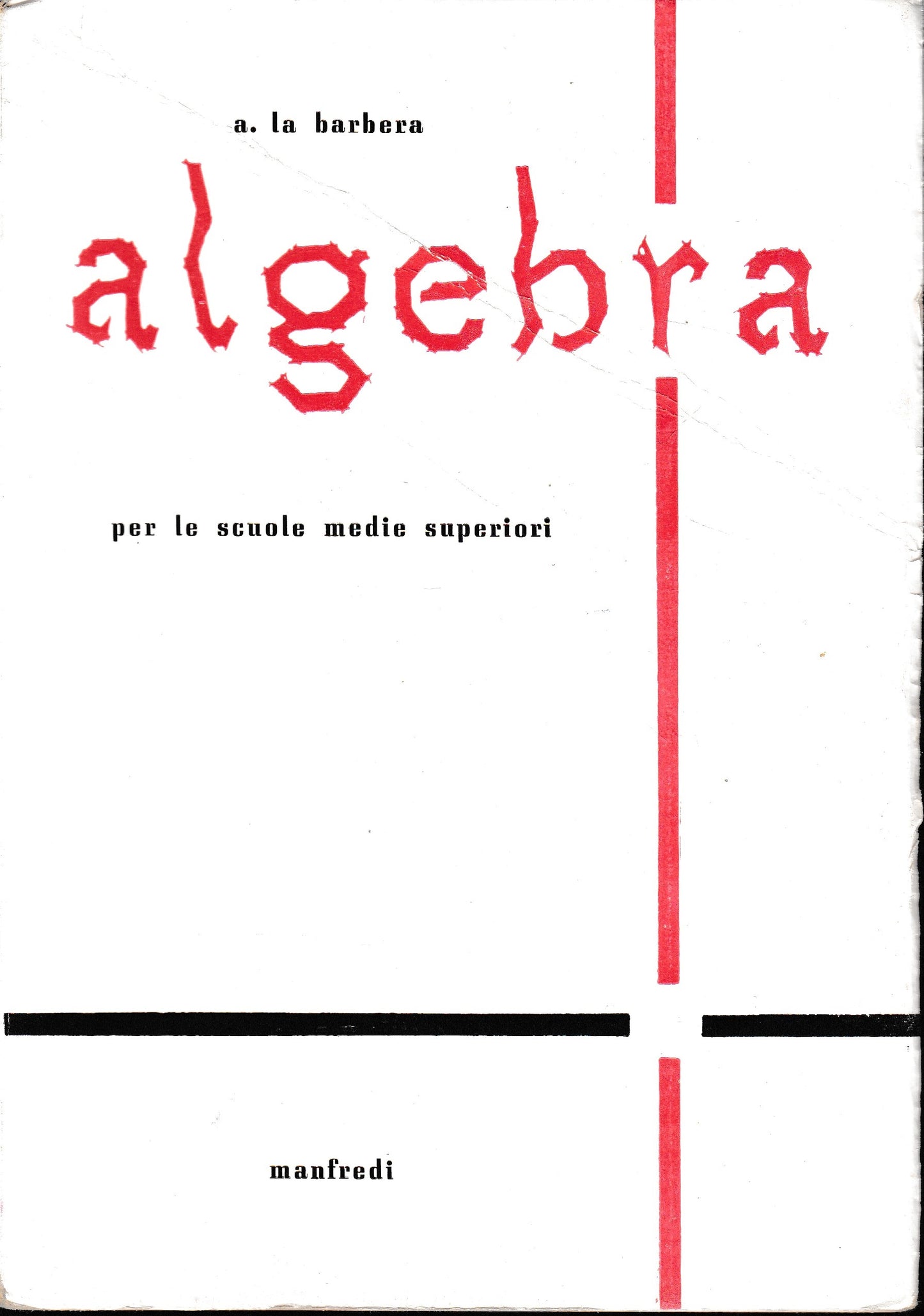 Algebra per le scuole superiori - copertina
