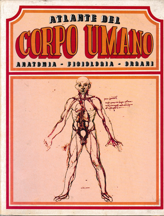 Atlante del corpo umano. Anatomia - Fisiologia - Organi - copertina