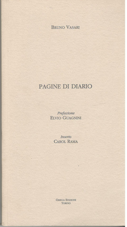 Pagine di diario - copertina