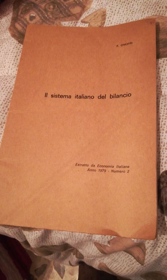 il sistema italiano del bilancio numero 2 - copertina