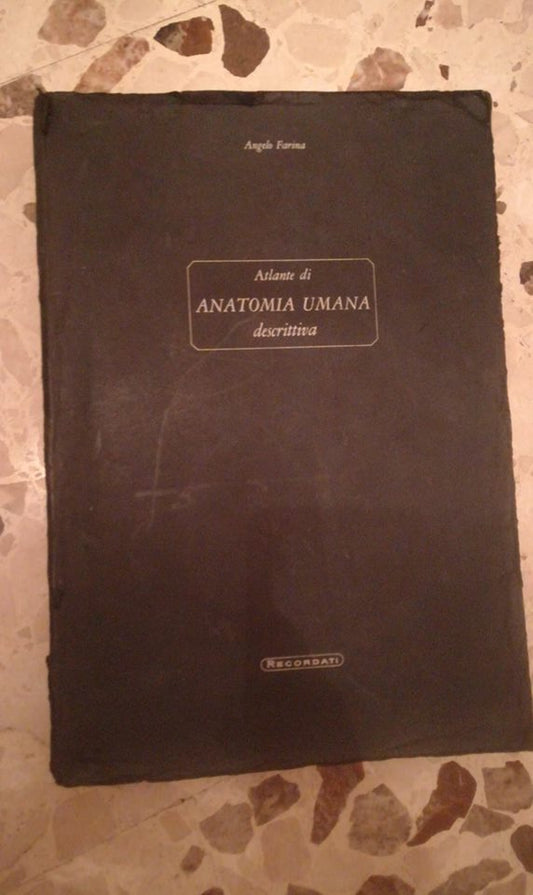 Atlante di anatomia umana descrittiva - copertina