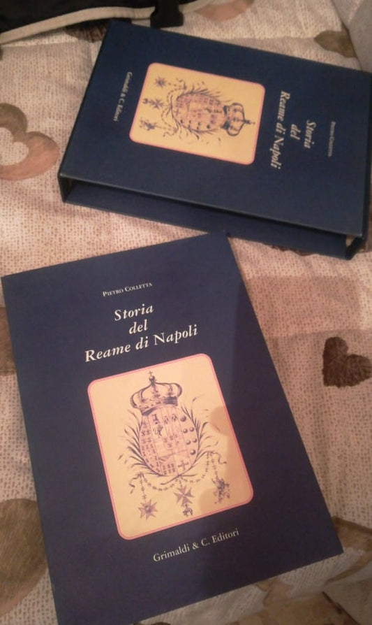 Storia del Reame di Napoli dal 1734 al 1825. - copertina