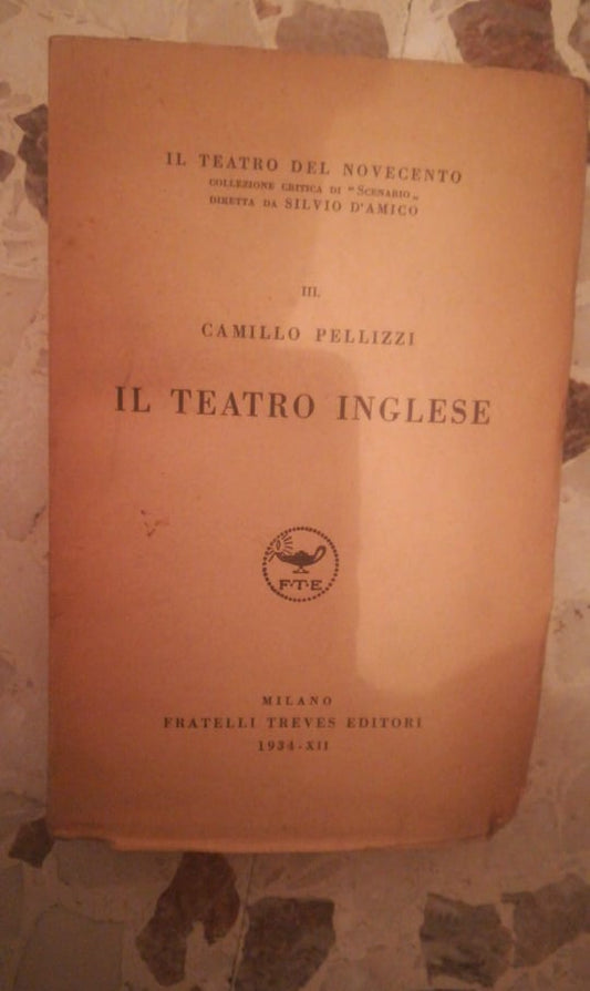 il teatri inglese - copertina