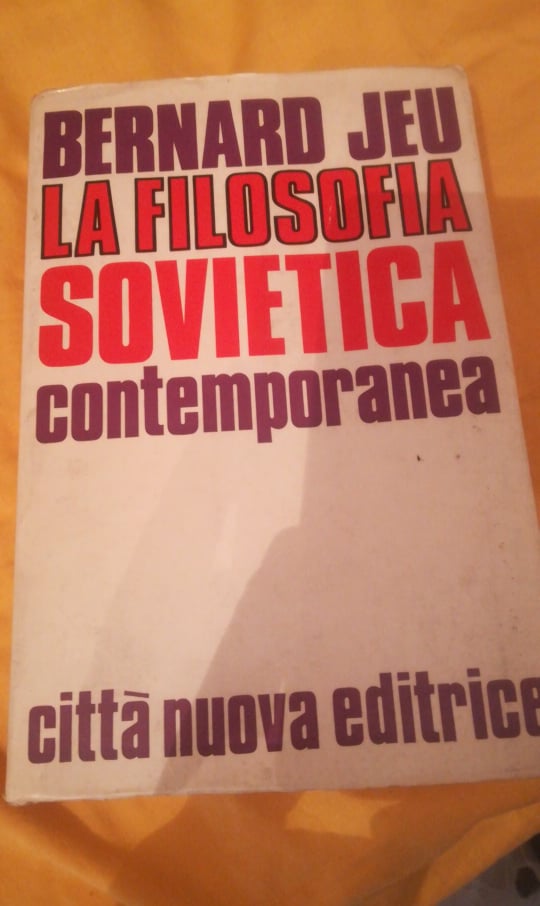 la filosofia sovietica contemporanea - copertina