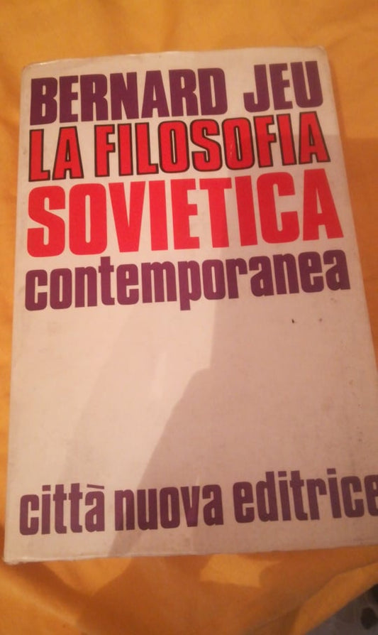 la filosofia sovietica contemporanea - copertina