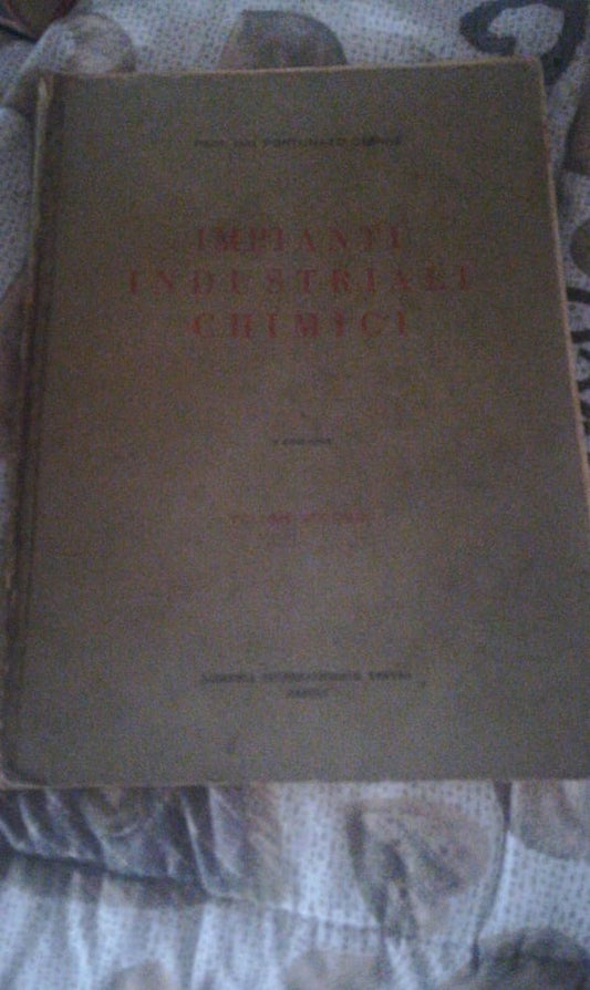 impianti industriali chimici - copertina