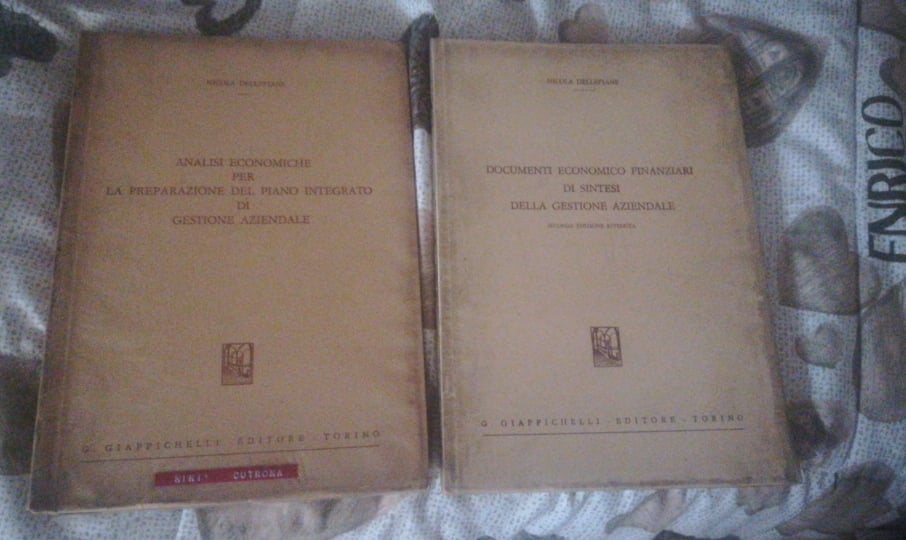 analisi economiche per la preparazione del piano integrato di gestione aziendale. documenti economico finanziari di sintesi della gestione aziendale - copertina