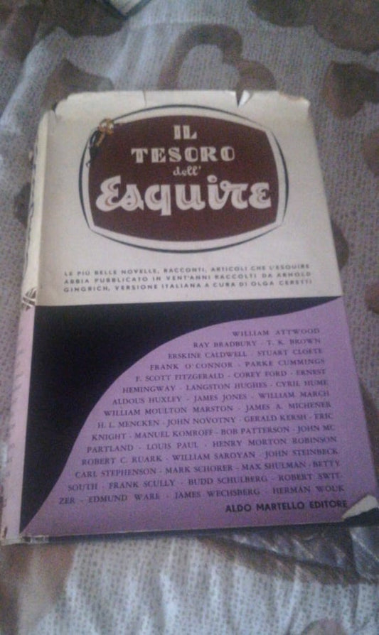 il tesoro di esquire - copertina