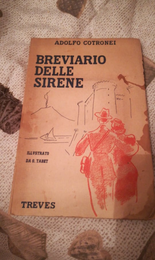BREVIARIO DELLE SIRENE  Con 51 disegni di G. Tabet. - copertina