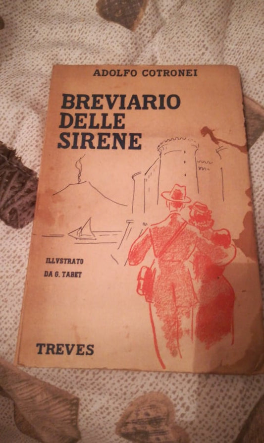 BREVIARIO DELLE SIRENE  Con 51 disegni di G. Tabet. - copertina