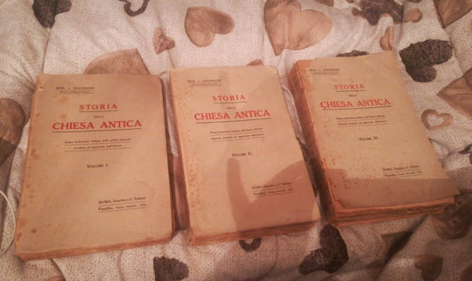 storia della chiesa antica vol 1-2-3 - copertina