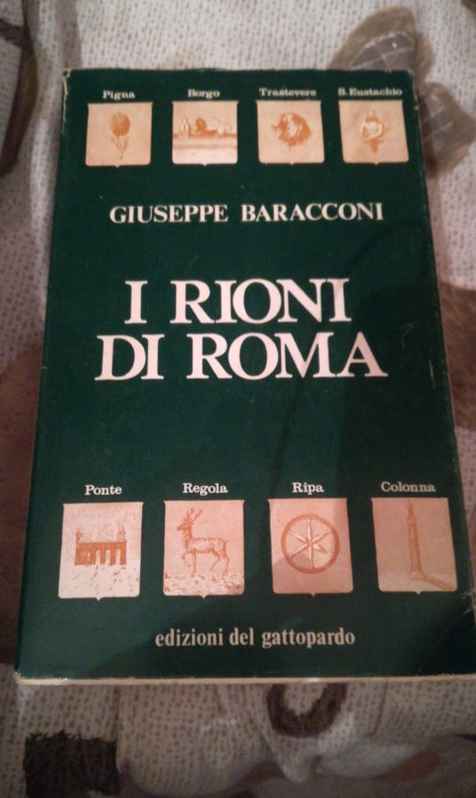 i rioni di roma - copertina