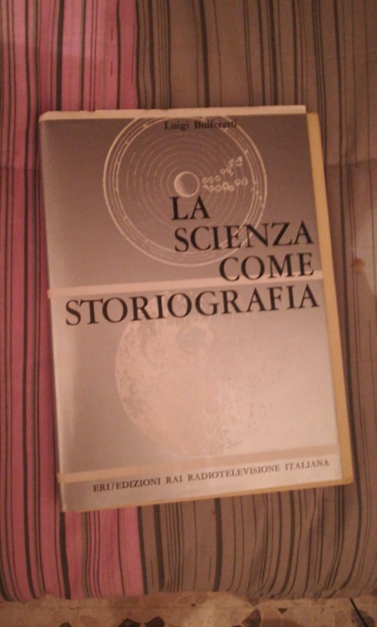 LA SCIENZA COME STORIOGRAFIA - copertina