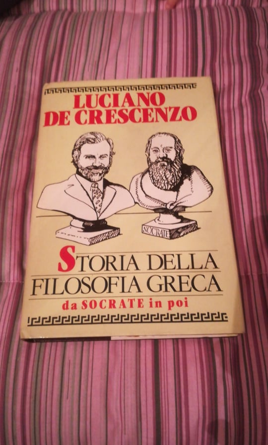 STORIA DELLA FILOSOFIA GRECA da socrate in poi - copertina