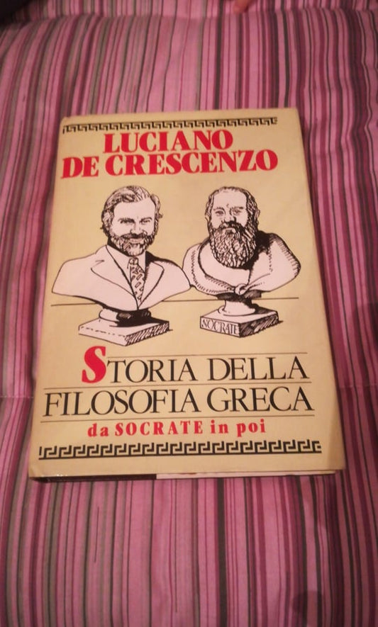 STORIA DELLA FILOSOFIA GRECA da socrate in poi - copertina