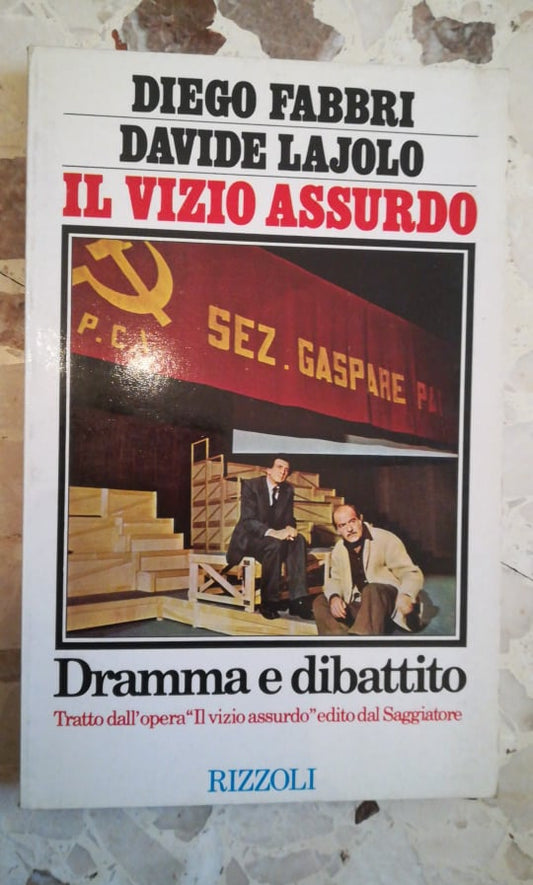 IL VIZIO ASSURDO DRAMMA E DIBATTITO - copertina