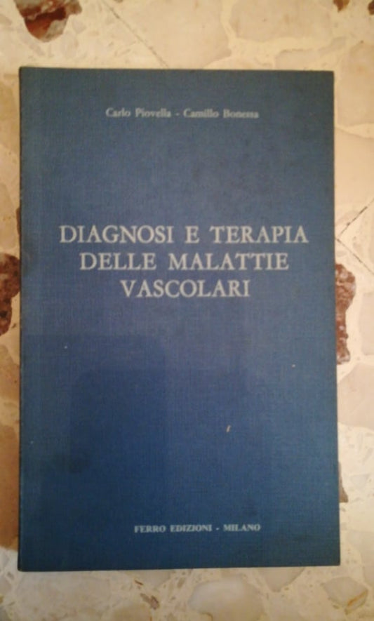 DIAGNOSI E TERAPIA DELLE MALATTIE VASCOLARI - copertina