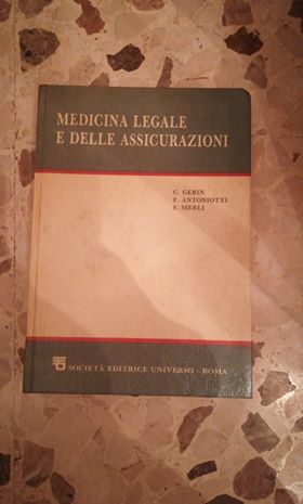 medicina legale e delle assicurazioni - copertina
