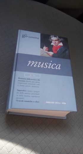 MUSICA A-O DIZIONARIO DELLA MUSICA E DEI MUSICISTI - copertina