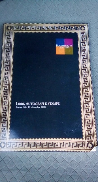 libri autografi e stampe - copertina