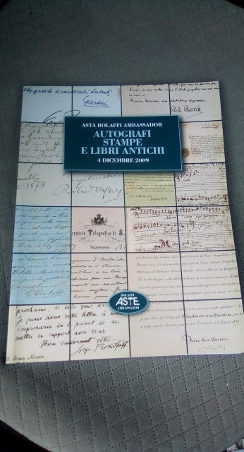 autografi stampe e libri antichi - copertina