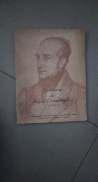centenario di raffaello lambruschini 1873-1973 - copertina