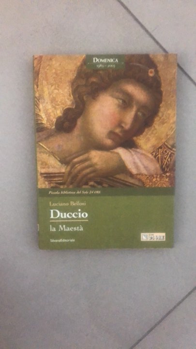 duccio la maestà - copertina