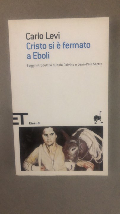 cristo si è fermato a eboli - copertina