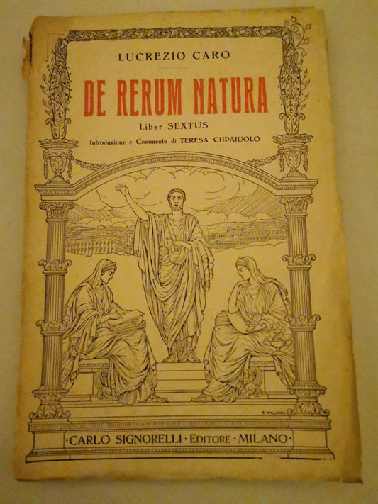 De Rerum Natura - copertina
